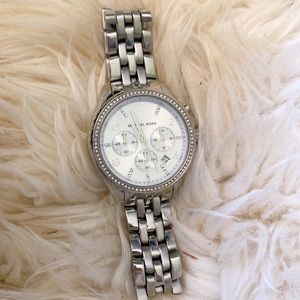 Authentic Silver Michael Kors Watch
